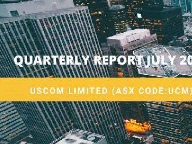 Quarterly Report July 2020