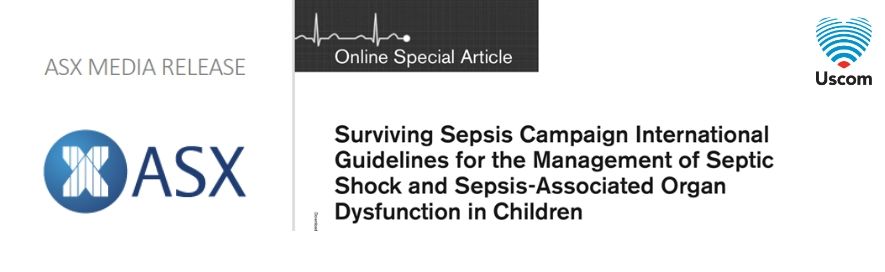 USCOM 1A technology included in international SCCM paediatric sepsis guidelines